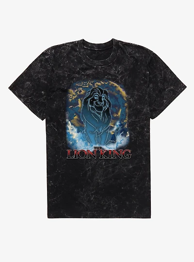 Disney Lion King Mufasa Cloud Constellations Mineral Wash T-Shirt