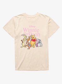 Disney Winnie The Pooh Friends Hug It Out Mineral Wash T-Shirt