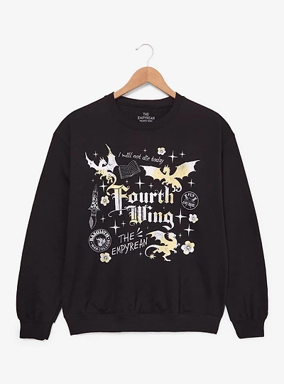 Fourth Wing The Empyrean Crewneck - BoxLunch Exclusive