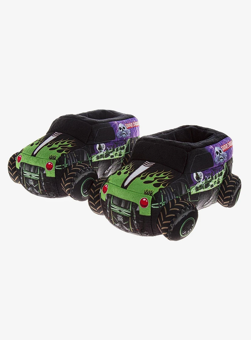 Monster Jam Grave Digger Slip-On Toddler & Little Kids Slippers