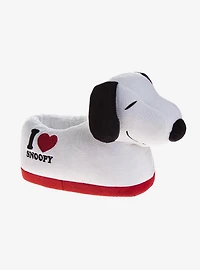 Peanuts Snoopy 3D Design Head Slip-On Toddler Slippers