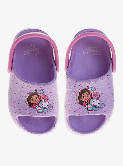 Gabby's Dollhouse Open Toe Toddlers & Little Kids Clogs