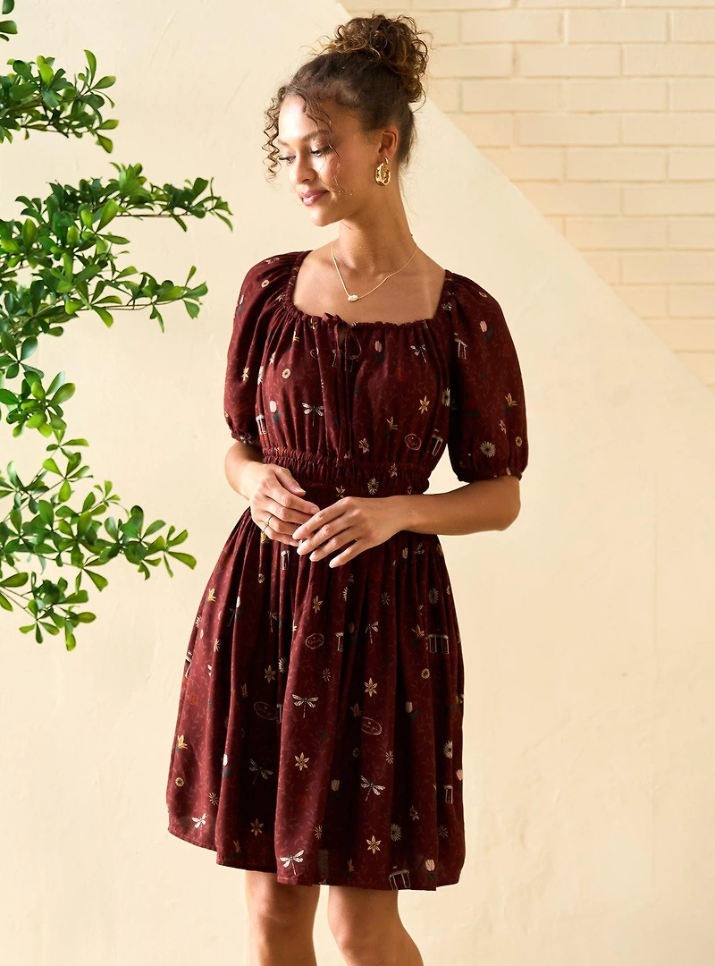 Gilmore Girls Allover Print Dress - BoxLunch Exclusive