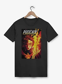 Marvel X-Men Phoenix Fire Portrait T-Shirt