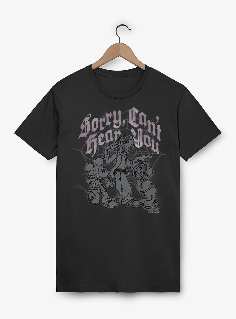 Disney Mickey Mouse Sorry Can't Hear You T-Shirt