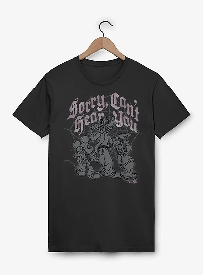 Disney Mickey Mouse Sorry Can't Hear You T-Shirt