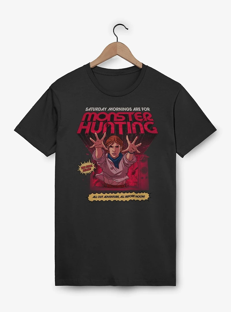 Stranger Things Sunday Mornings Are For Monster Hunting T-Shirt