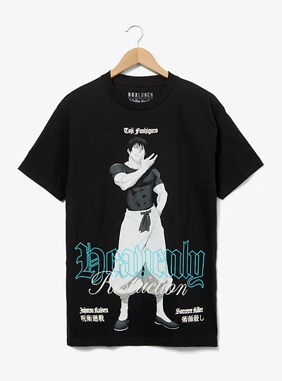 Jujutsu Kaisen Toji Fushiguro Tonal Portrait T-Shirt - BoxLunch Exclusive