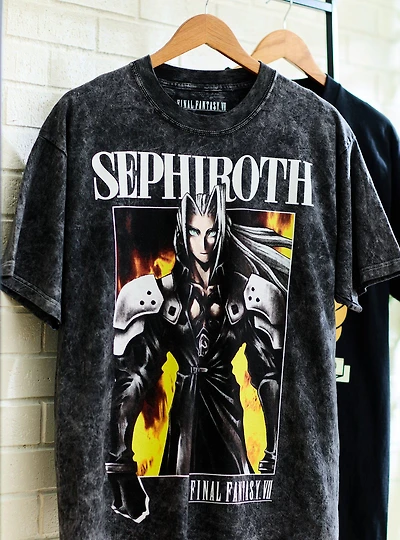 FINAL FANTASY VII REMAKE Sephiroth Frame Portrait T-Shirt - BoxLunch Exclusive
