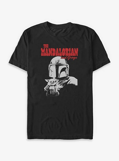 Star Wars: The Mandalorian And Grogu & Duo Hunters Big Tall T-Shirt Box Lunch Exclusive