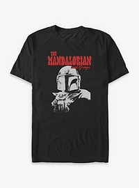 Star Wars: The Mandalorian And Grogu & Duo Hunters Big Tall T-Shirt Box Lunch Exclusive