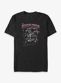 Star Wars: The Mandalorian And Grogu & Goth Font Style Big Tall T-Shirt Box Lunch Exclusive
