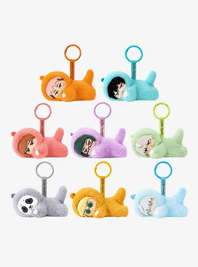 Puremind Jujutsu Kaisen Lazy Time Minis Blind Box Vinyl Plush Bag Charm