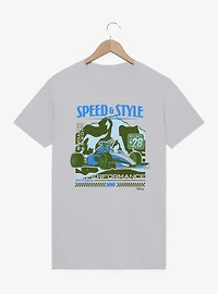 Disney Mickey And Friends Speed Style Goofy Racing T-Shirt