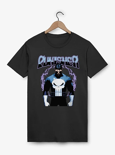 Marvel Punisher Purple Circle T-Shirt