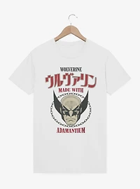 Marvel X-Men Comics Wolverine Made With Adamantium T-Shirt