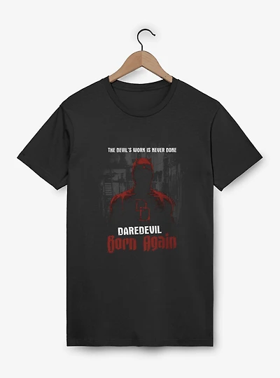 Marvel Daredevil Born Again Work Is Never Done T-Shirt