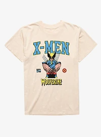 Marvel X-Men Comics Wolverine Arms Crossed Mineral Wash T-Shirt
