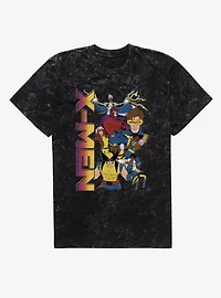 Marvel X-Men 97 Group Up Mineral Wash T-Shirt