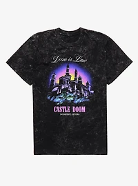 Marvel Comics Castle Doom Of Latveria Mineral Wash T-Shirt
