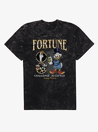 Disney Scrooge McDuck Fortune Accepted Mineral Wash T-Shirt