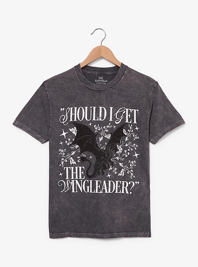Fourth Wing Should I Get the Wingleader T-Shirt - BoxLunch Exclusive