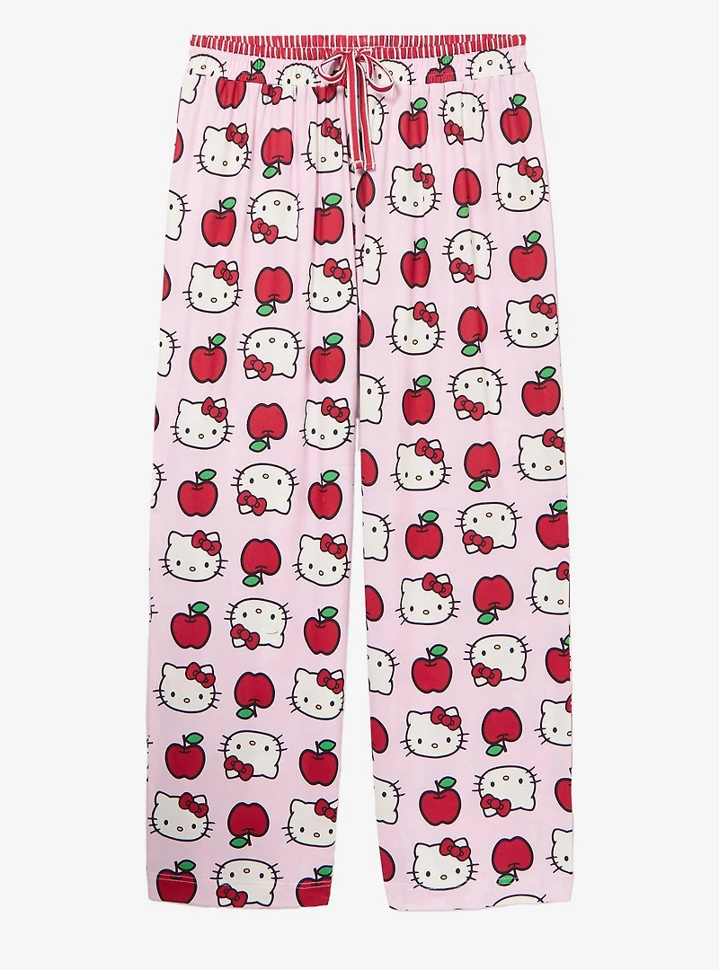Sanrio Hello Kitty Apples Allover Print Women's Sleep Pants - BoxLunch Exclusive