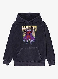 Marvel X-Men Comics Magneto Omniscient Mineral Wash Hoodie