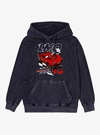 Disney Pixar Cars Lightning McQueen LMQ 148Mineral Wash Hoodie