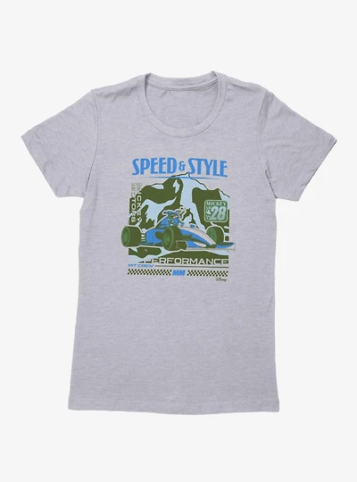 Disney Mickey And Friends Speed Style Goofy Racing Womens T-Shirt