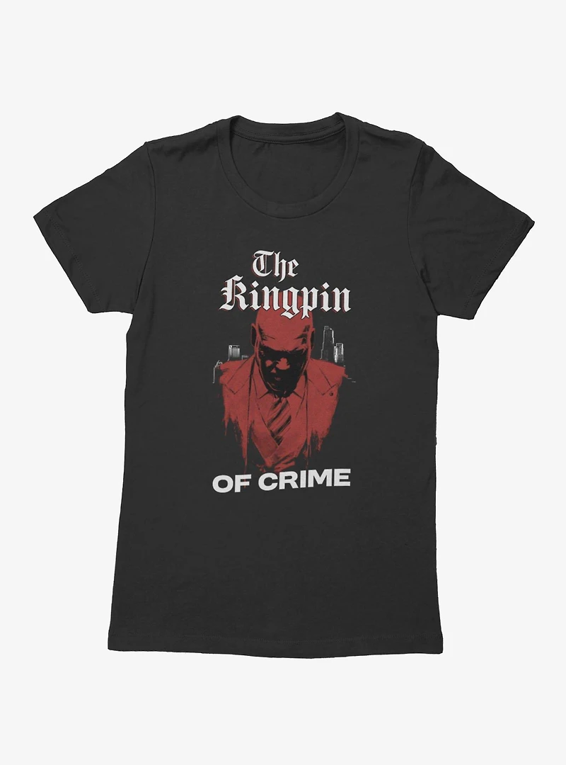 Marvel Daredevil Born Again The Kingpin Of Crime Womens T-Shirt