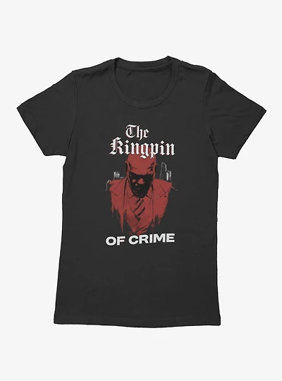 Marvel Daredevil Born Again The Kingpin Of Crime Womens T-Shirt