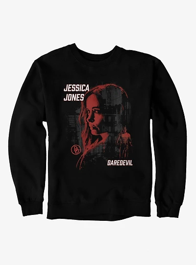 Marvel Daredevil Born Again Jessica Jones Is Watching Sweatshirt
