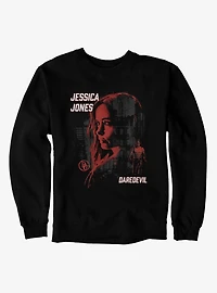 Marvel Daredevil Born Again Jessica Jones Is Watching Sweatshirt