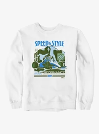 Disney Mickey And Friends Speed Style Goofy Racing Sweatshirt