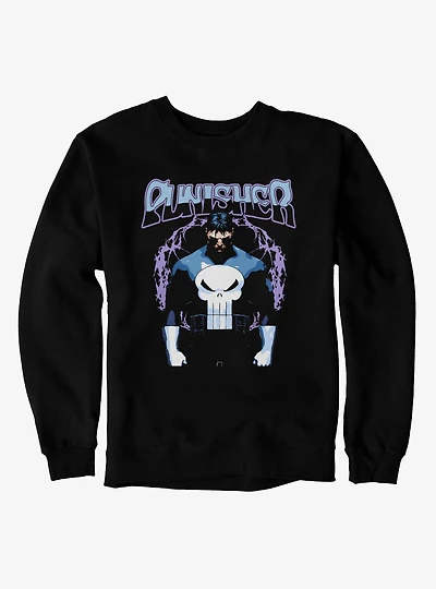 Marvel Punisher Purple Circle Sweatshirt