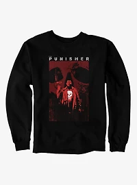 Marvel Punisher Angry Skull Poster Sweatshirt