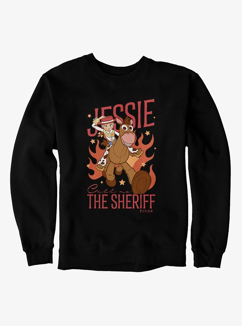 Disney Pixar Toy Story 4 Jessie Call Me Sheriff Sweatshirt