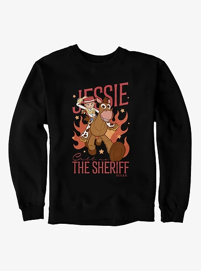Disney Pixar Toy Story 4 Jessie Call Me Sheriff Sweatshirt