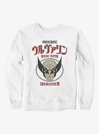 Marvel X-Men Comics Wolverine Made With Adamantium Sweatshirt