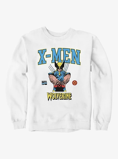 Marvel X-Men Comics Wolverine Arms Crossed Sweatshirt