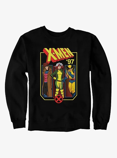 Marvel X-Men 97 Gambit Rogue Wolverine Sweatshirt