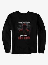 Marvel Daredevil Born Again Work Is Never Done Sweatshirt