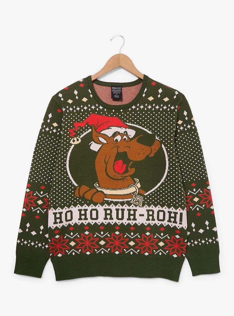 Scooby-Doo! Scooby Ho Ruh-Roh Holiday Sweater