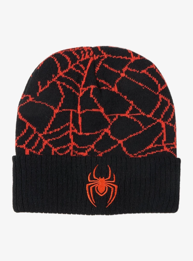 Marvel Spider-Man Web Beanie - BoxLunch Exclusive
