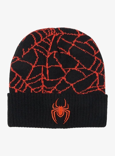 Marvel Spider-Man Web Beanie - BoxLunch Exclusive