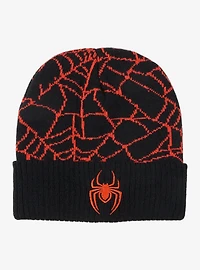 Marvel Spider-Man Web Beanie - BoxLunch Exclusive