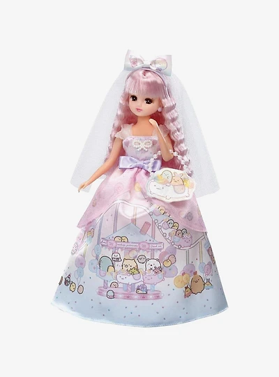 Licca Chan Summikko Gurashi Wedding Dress Doll