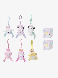 Top Toy Sanrio Characters Diamond Bunny Series Blind Box Plush Keychain