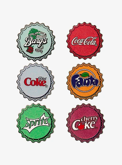 Coca-Cola Bottle Caps Mystery Enamel Pin Blind Box Series